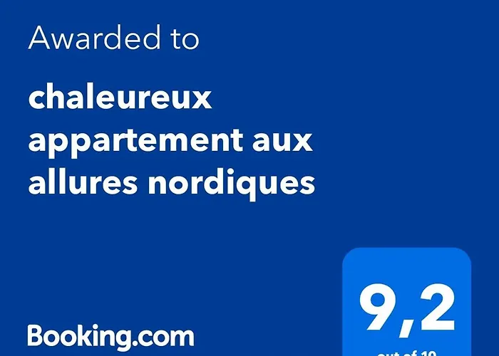 Chaleureux Appartement Aux Allures Nordiques